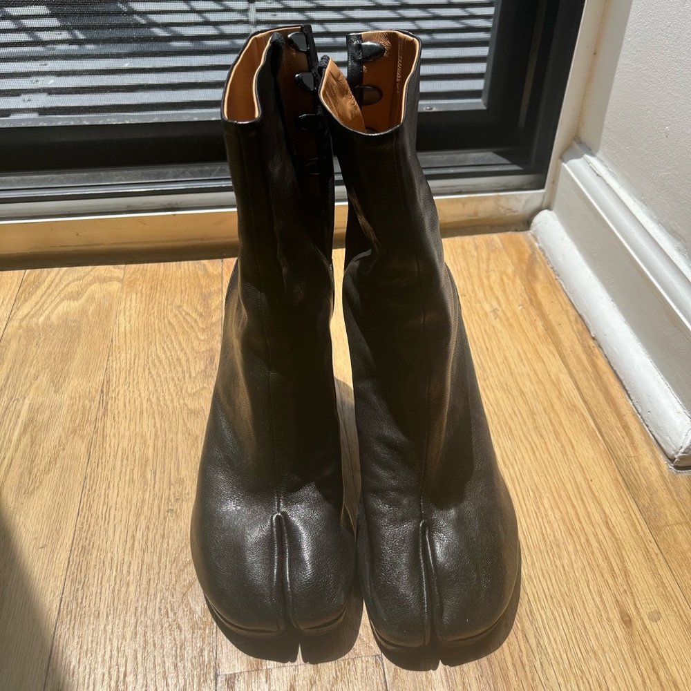 Black Tabi Boots Maison Margiela